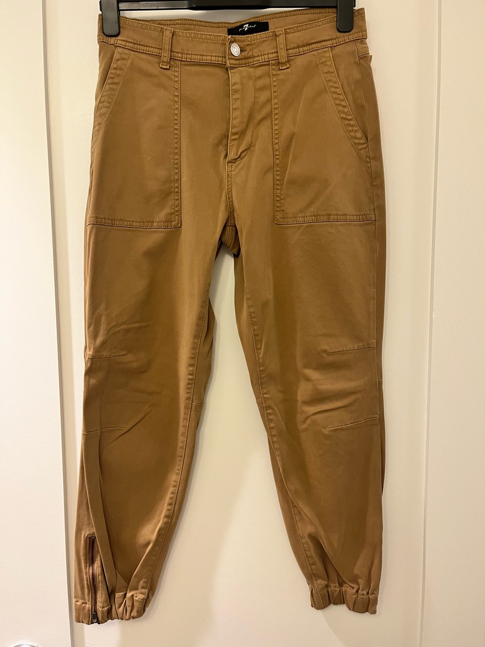 7 For All Mankind brown/ dark tan Pants